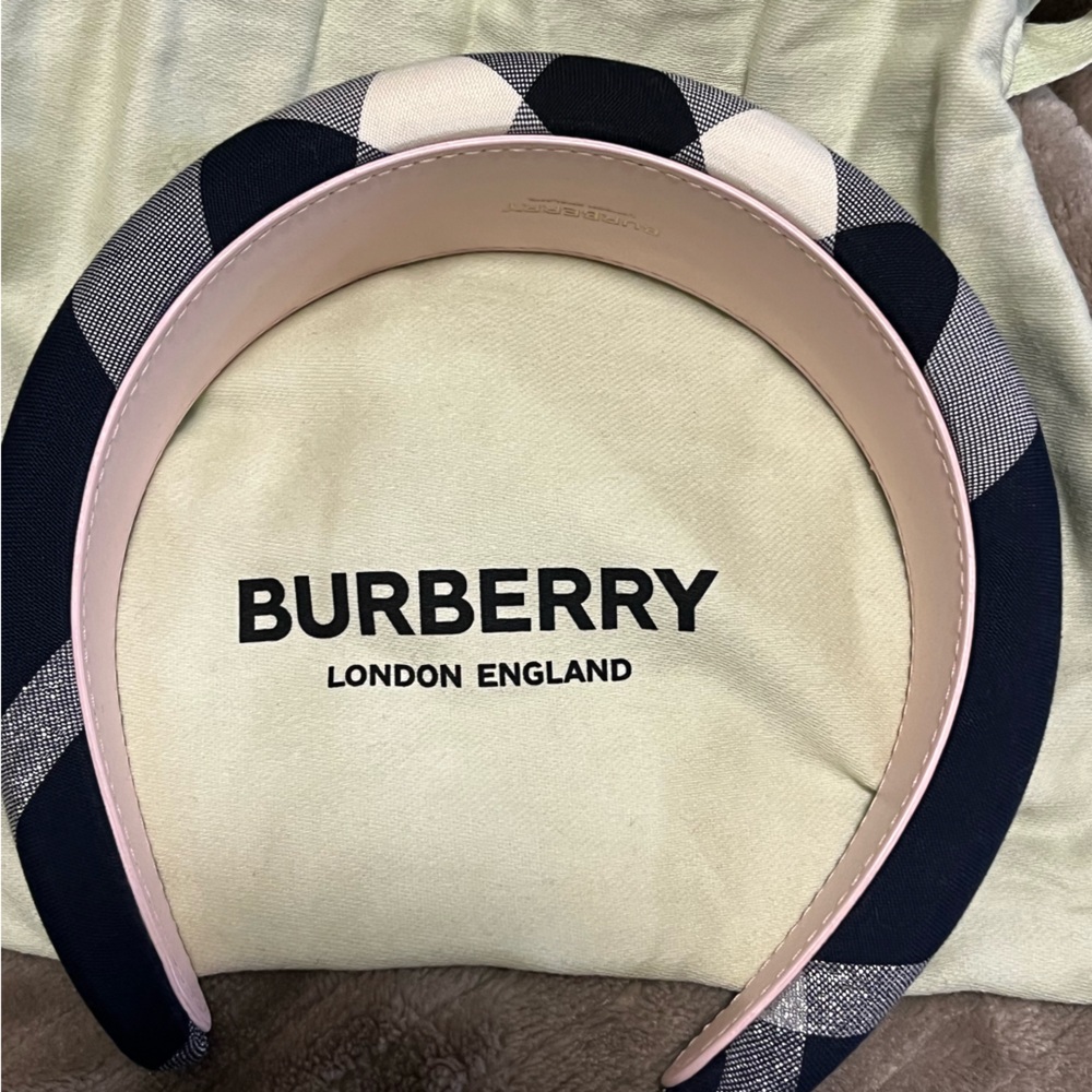 Burberry Checkered Headband